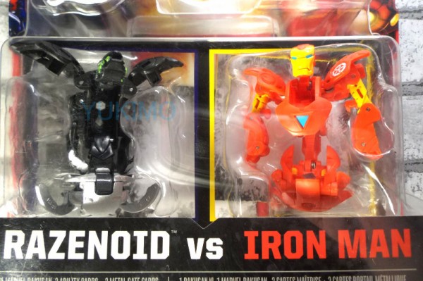 アイアンマン IRON MAN 光属性 BAKUGAN VS MARVEL : 爆丸コレクション