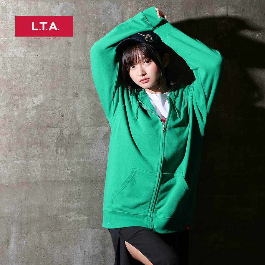 受注期間限定！西永彩奈コラボ企画！コラボZIPパーカー◇西永彩奈