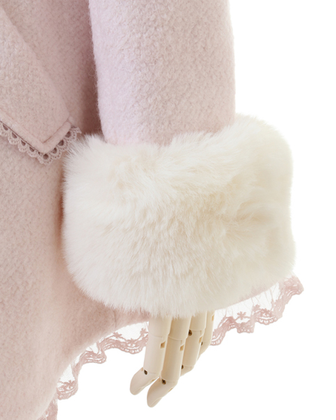 ビジューリボンミニ丈Aラインコート ｜ LIZ LISA（リズリサ）公式通販