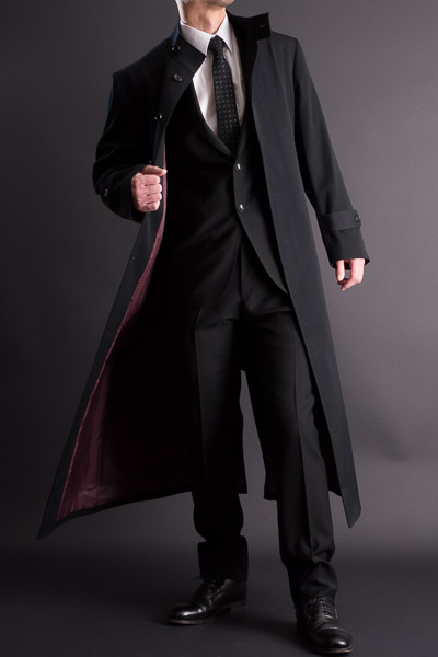 マオカラーコート 130 【ロングコート・マント販売 uenoya】