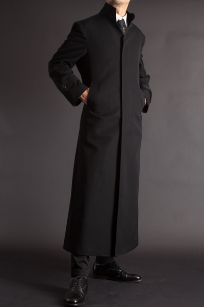 スタンドカラーコート オープンタイプ 135 【ロングコート・マント販売