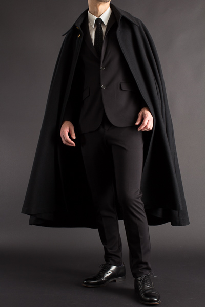 マント 120 メルトンウール 【ロングコート・マント販売 uenoya】2023