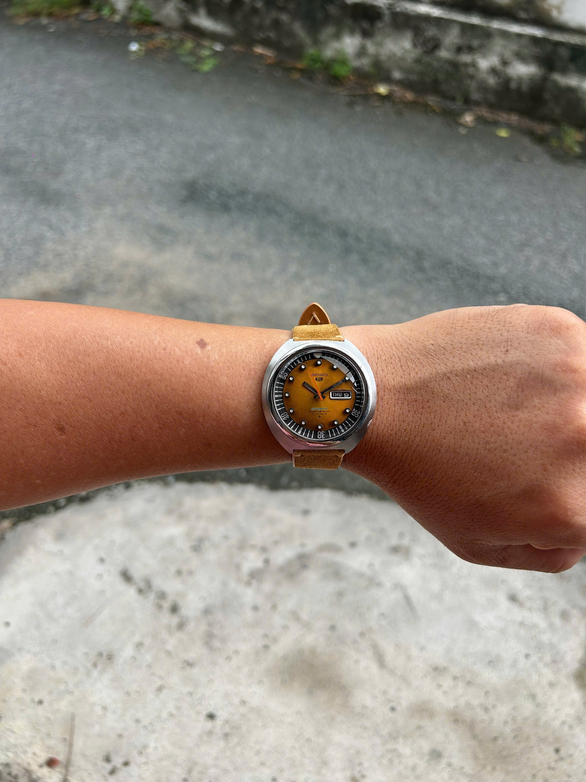 Sushi Roll Seiko 5 Sports automatic 6119-7160, case no.937964