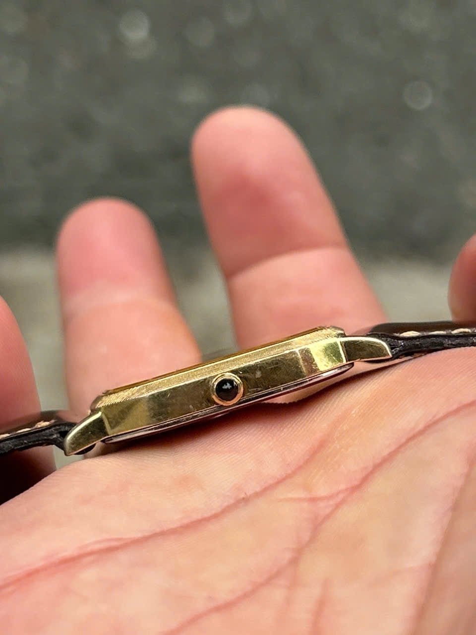 Seiko Dolce Quartz 9641-5020 10K base ST.Steel ST.Steel back case