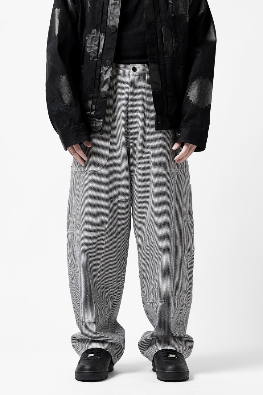 Y's PAINTER WORK PANTS / HICKORY STRIPE DENIM (INDIGO)の商品ページ