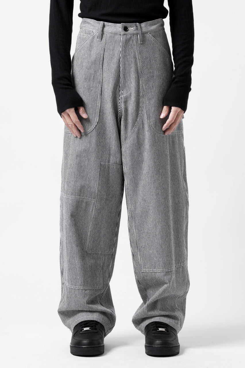 Y's PAINTER WORK PANTS / HICKORY STRIPE DENIM (INDIGO)の商品ページ