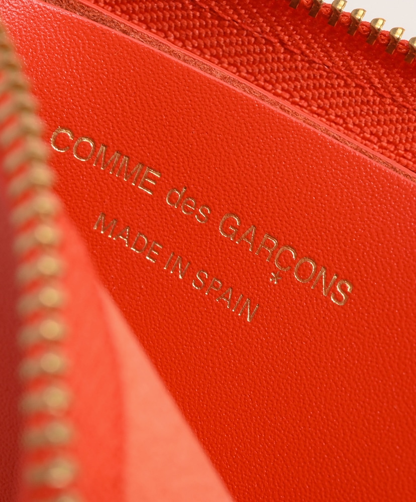 8Z-A031-051 - L字型 Zip Wallet(ONE Orange/オレンジ): Wallet COMME