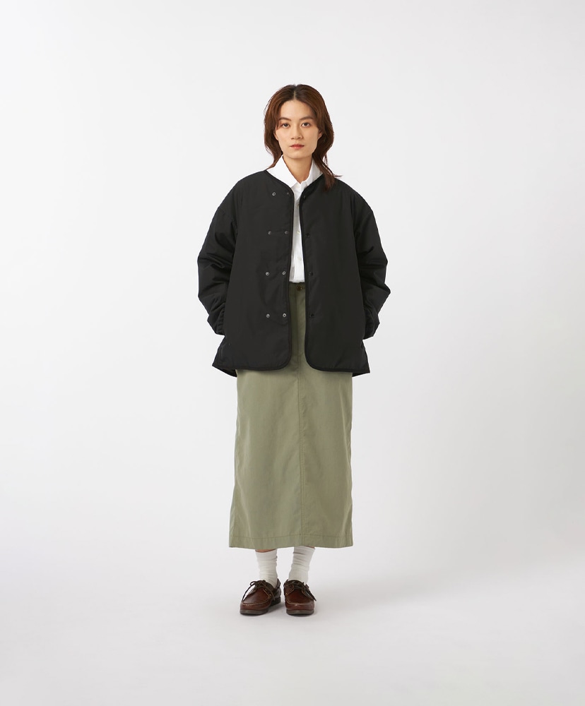 Reversible Down Cardigan(0(WOMEN) K/ブラック): nanamica