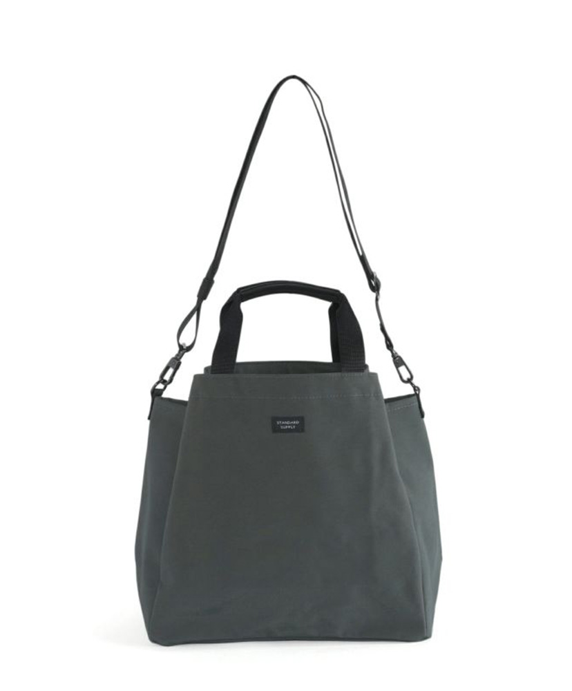 SIMPLICITY 2WAY FOLD TOTE(ONE Black/ブラック): STANDARD SUPPLY