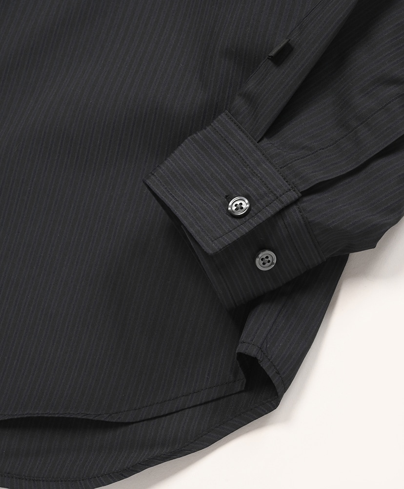 Tech Regular Stripe Shirt L/S(L(MEN) Black/ブラック): DAIWA PIER39