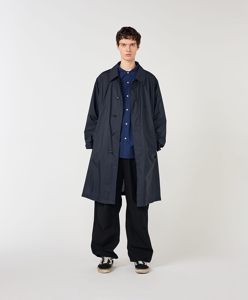 Packable Balmacaan Coat(L(MEN) DN/ダークネイビー): nanamica