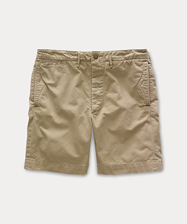 チノ オフィサーズ ショートパンツ(30(MEN) ミリタリーカーキ): RRL