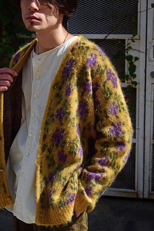 NEEDLES[ニードルズ] 23AW Mohair Cardigan - Flower