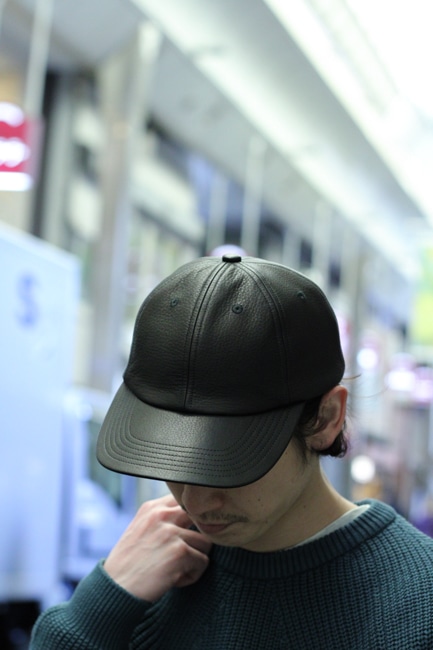 KIJIMA TAKAYUKI[キジマタカユキ] Cowhide 6Panel Cap