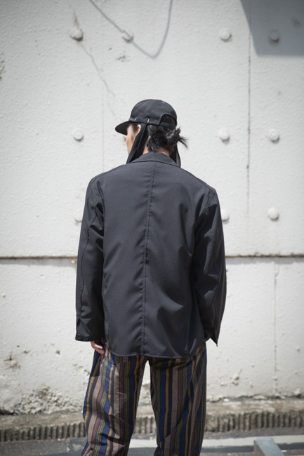 SASSAFRAS[ササフラス] Sprayer Jacket - Wool Like Tropical