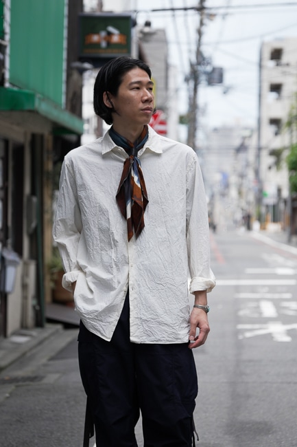 CASEY CASEY [ ケーシーケーシー ] BIG RACCOURCIE SHIRT