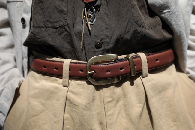 Hender Scheme Standard Belt/265 [dark brown/AG]