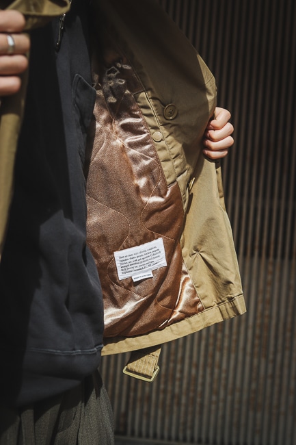 Engineered Garments [Short Trench Jacket]