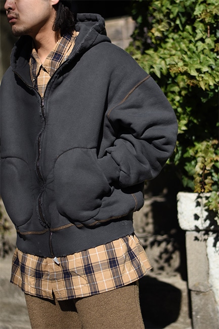 NEXUS Ⅶ./ネクサスセブン】Damaged W-Face Hoodie