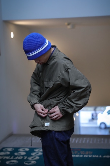 SASSAFRAS/ササフラス Digs Crew Protective Jacket - 60/40 [Olive