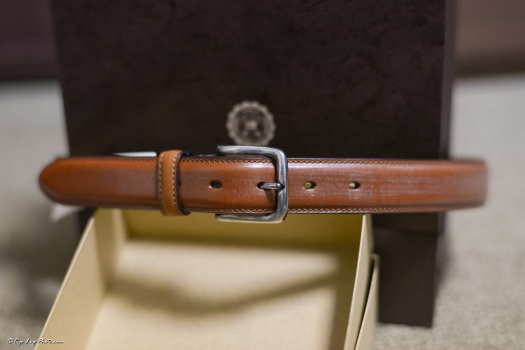 GANZO(ガンゾ)のベルト購入。カジュアルでもビジネスでも使える