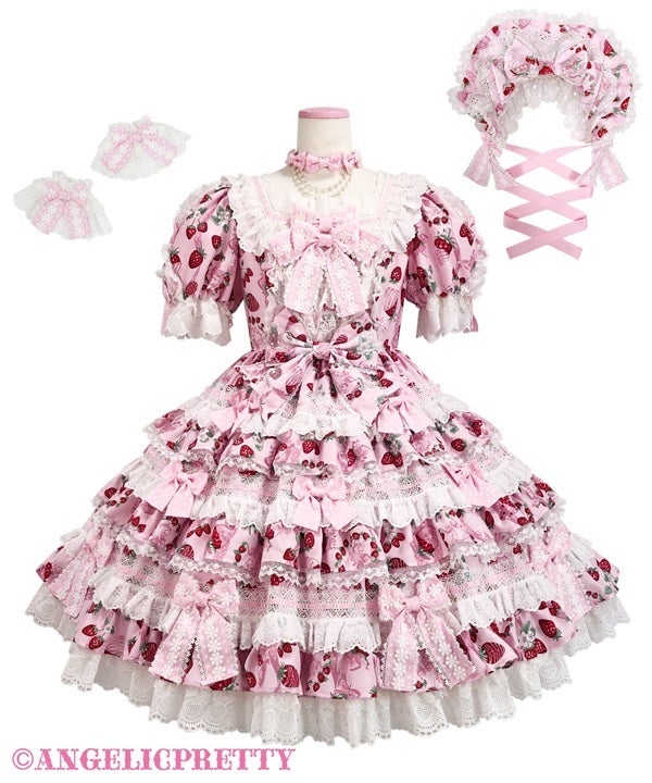 MTO] Dress-up Berry OP set by Angelic Pretty