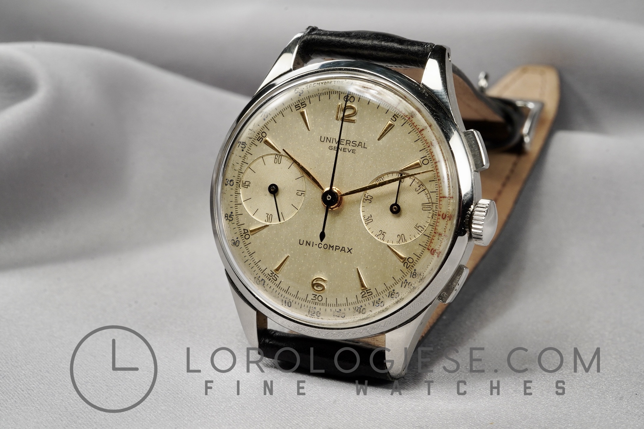 UNIVERSAL GENEVE 自動巻き 腕時計 824604 ユニバーサル・ジュネーブ