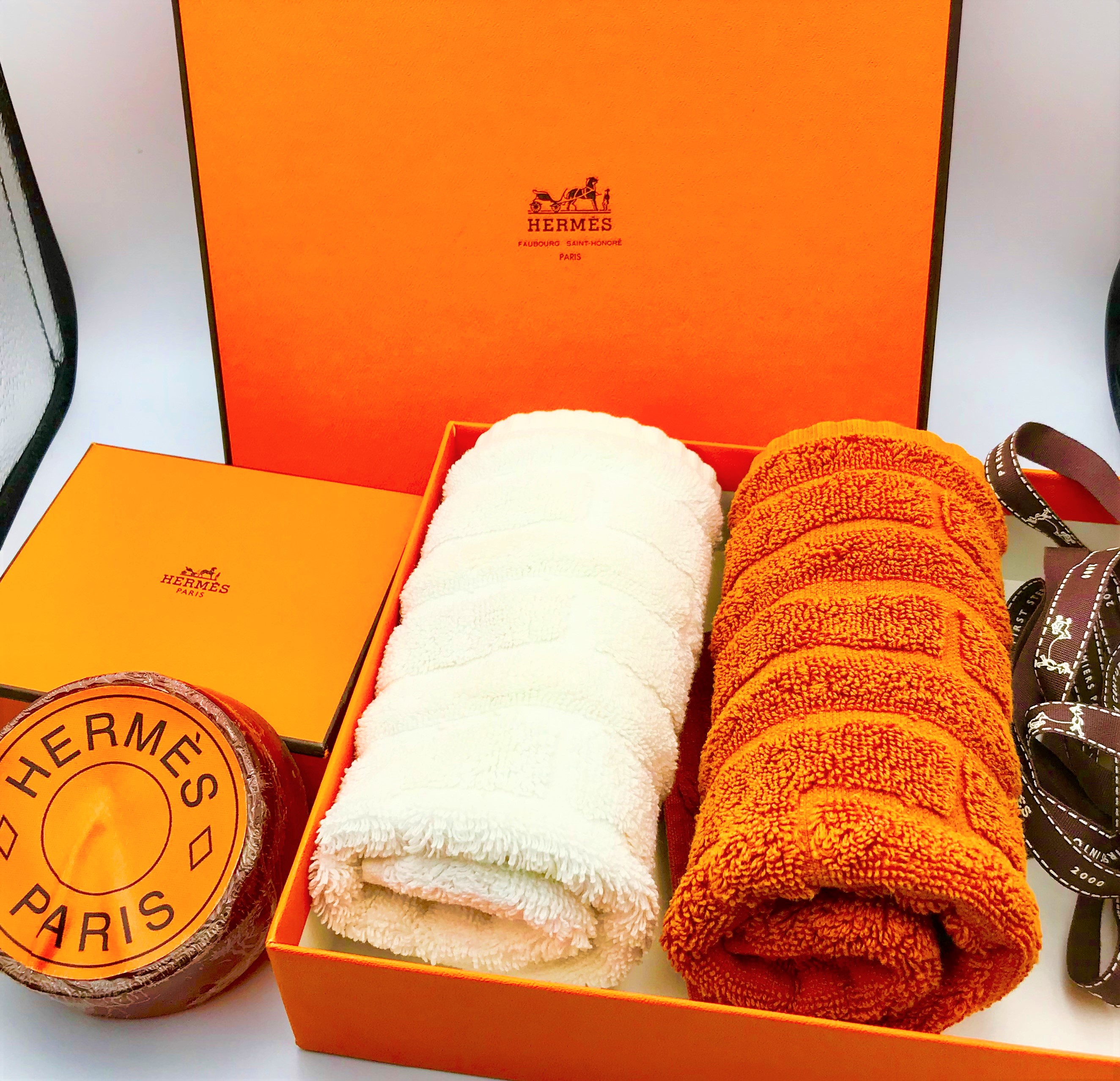 HERMES エルメス タオル＆ソープ お買取り ー 代々木上原 井の頭通り