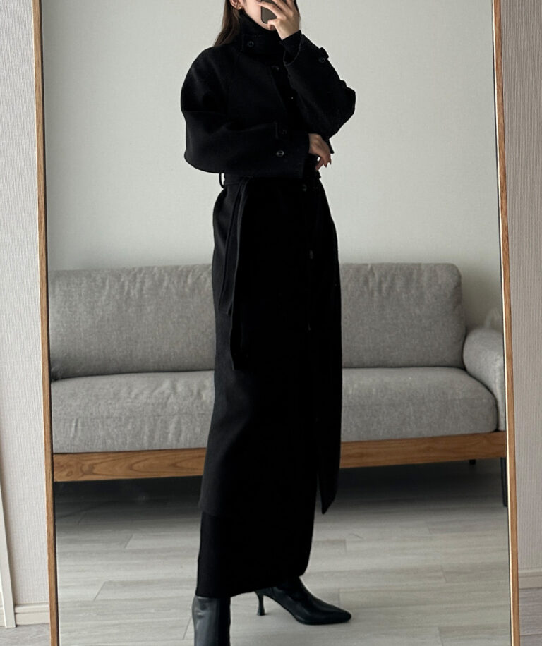 414】2wayステンカラーロングコート | Louere (ルエレ)｜公式LOOKBOOK