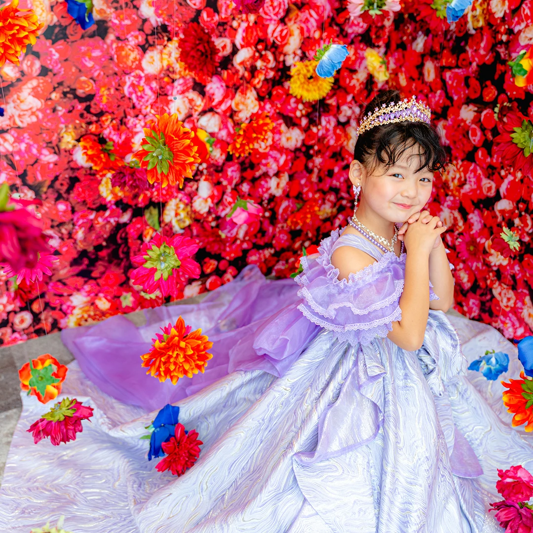 ANNA SUI mini＞アナ スイ・ミニ新作ドレス「シャイニークラシカル