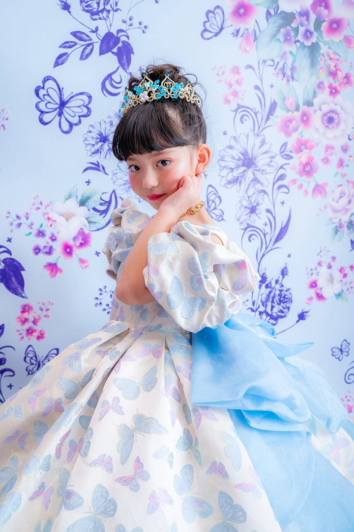 ANNA SUI mini＞アナ スイ・ミニ新作ドレス「パピヨン ロワイヤル