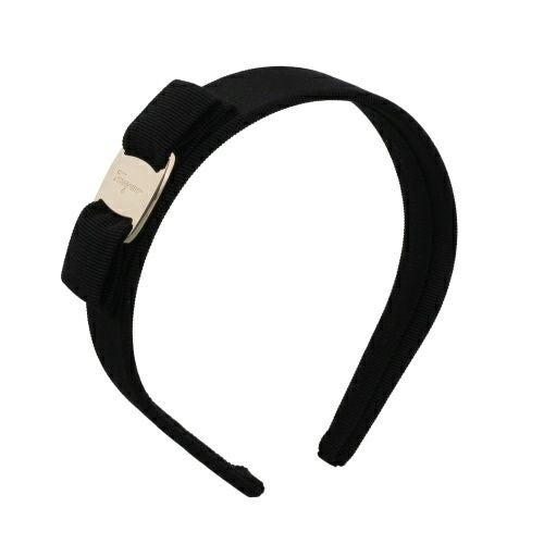 フェラガモ カチューシャ レディース ブラック Salvatore Ferragamo