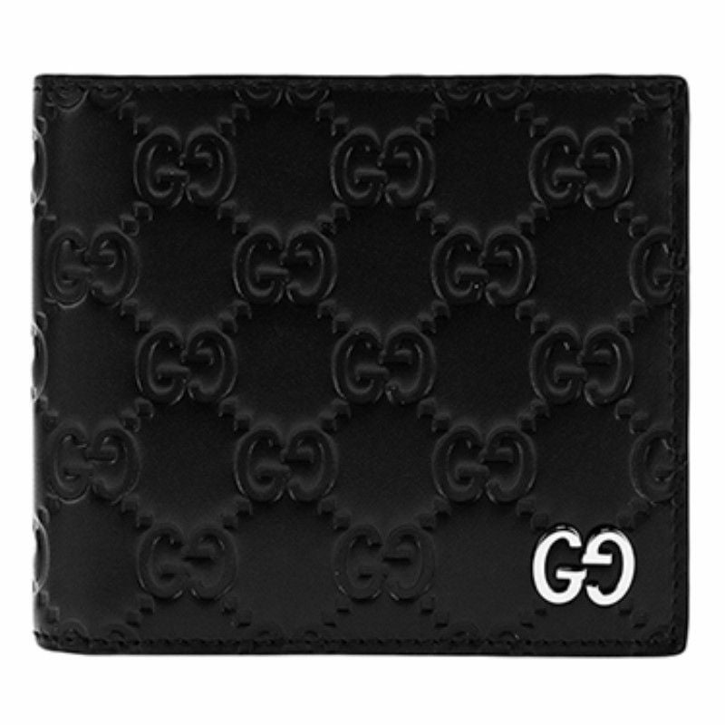 グッチ GUCCI 二つ折り財布 メンズ ブラック 473922 A7M0N 1000 BLACK