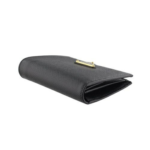 プラダ 二つ折り財布 レディース SAFFIANO TRIANGOLO サフィアーノ