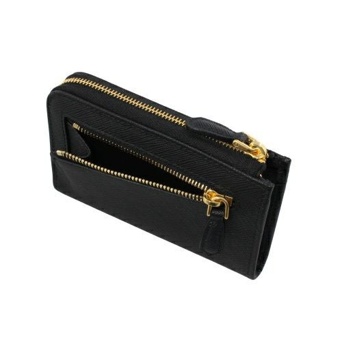 プラダ キーケース レディース トライアングルロゴ サフィアーノ