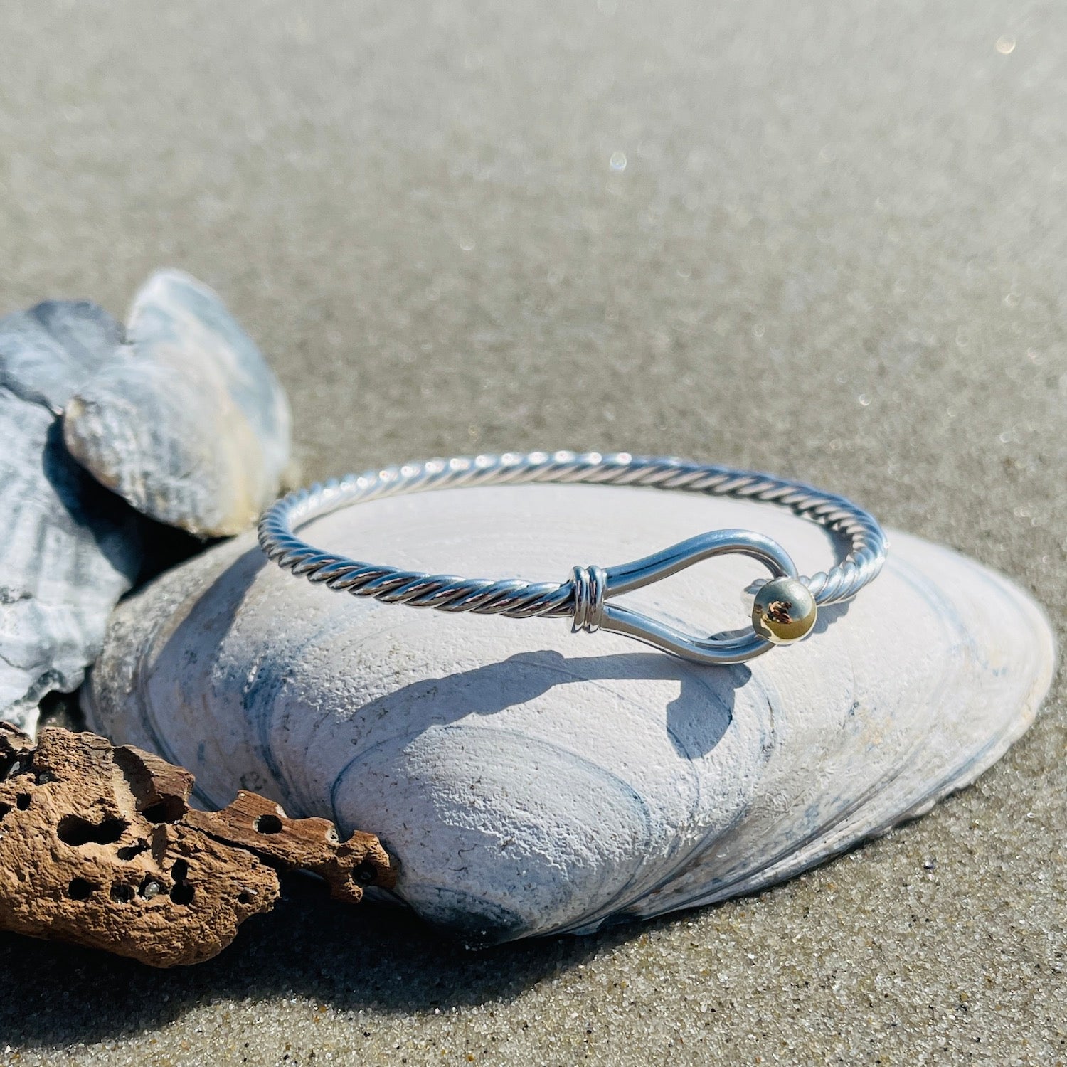 Stone Harbor Hook Bangle – Jewelry Studio