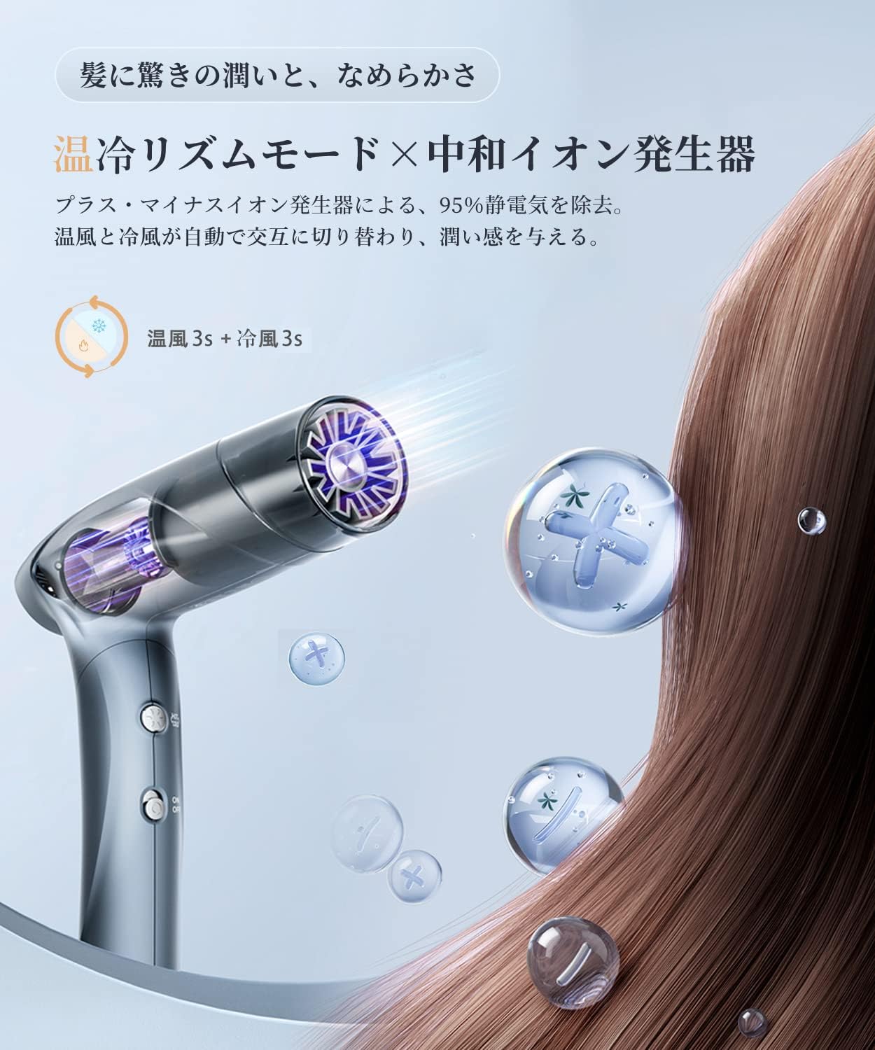 プラズマドライヤー 星空グレー – llano JP