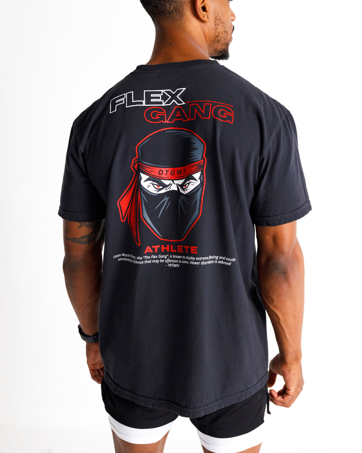 Flex Gang Ninja Classic Tee - Black – LMF Apparel