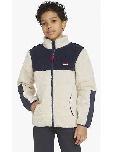 Colorblock Sherpa Jacket Big Boys 8-20 - Multi-color | Levi's® US