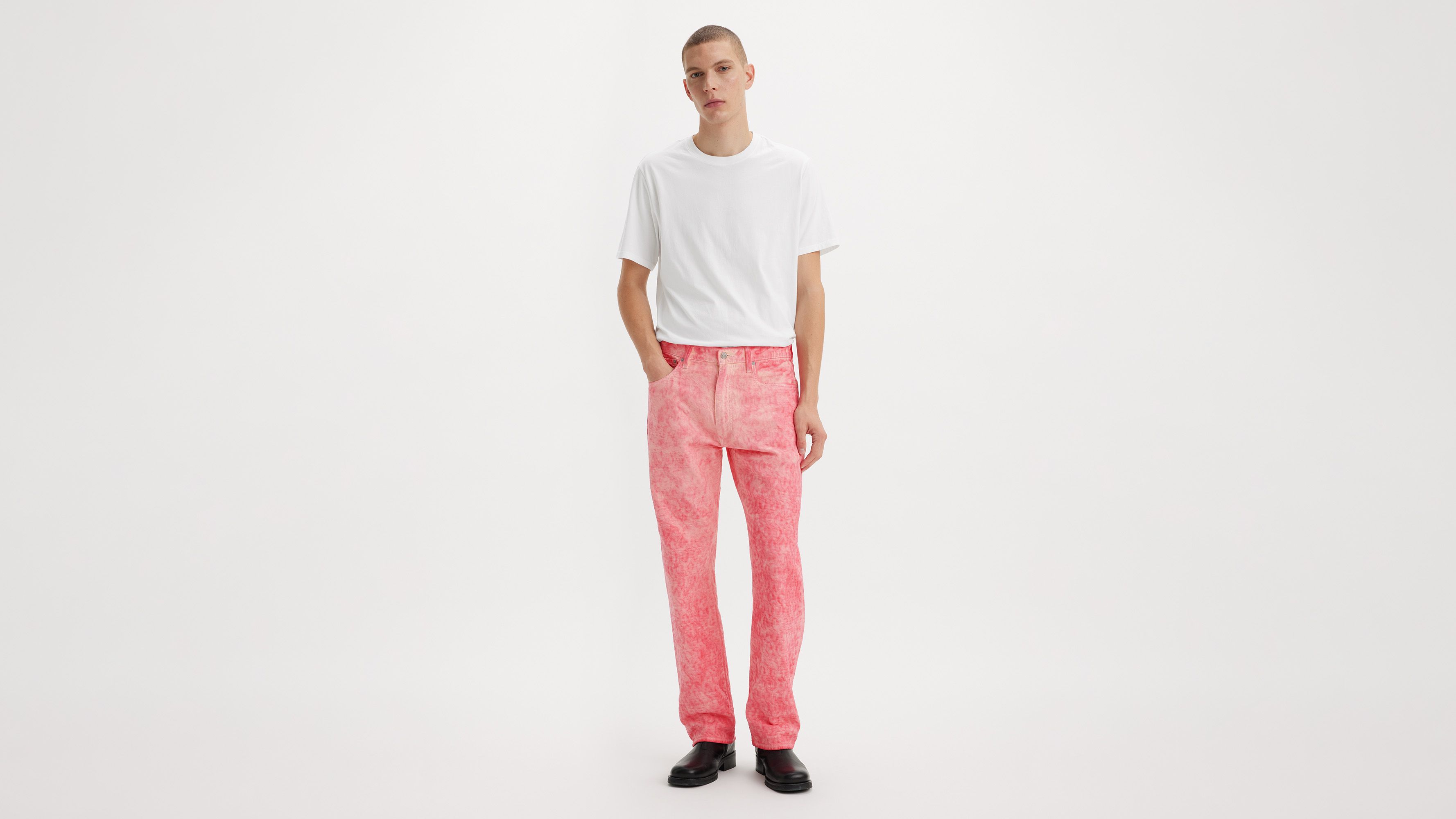 Stüssy & Levi's® Jacquard Jeans - Pink | Levi's® US
