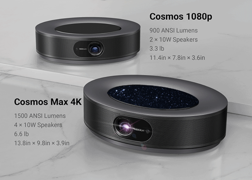 Anker Nebula Cosmos Max | 世界初の4K+3Dオーディオ対応のホーム