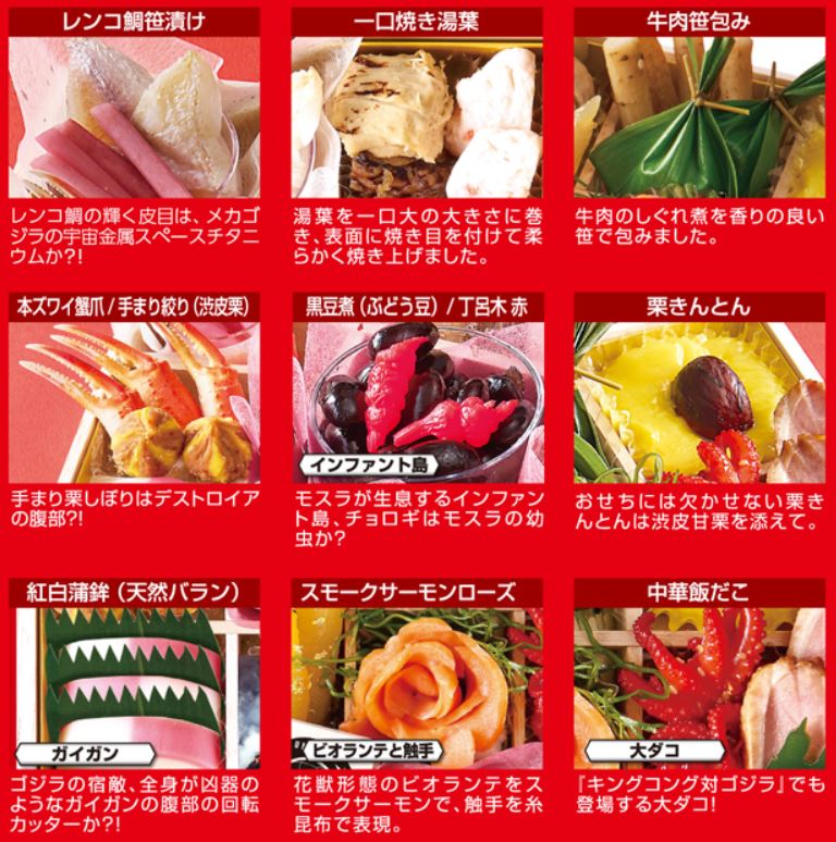 ゴジラおせち2025 予約概要】大迫力 バーニングゴジラ重箱登場！ゴジラ