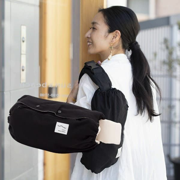 サンアンドビーチ(sun&beach)チョコレートブラックの抱っこ紐収納カバー