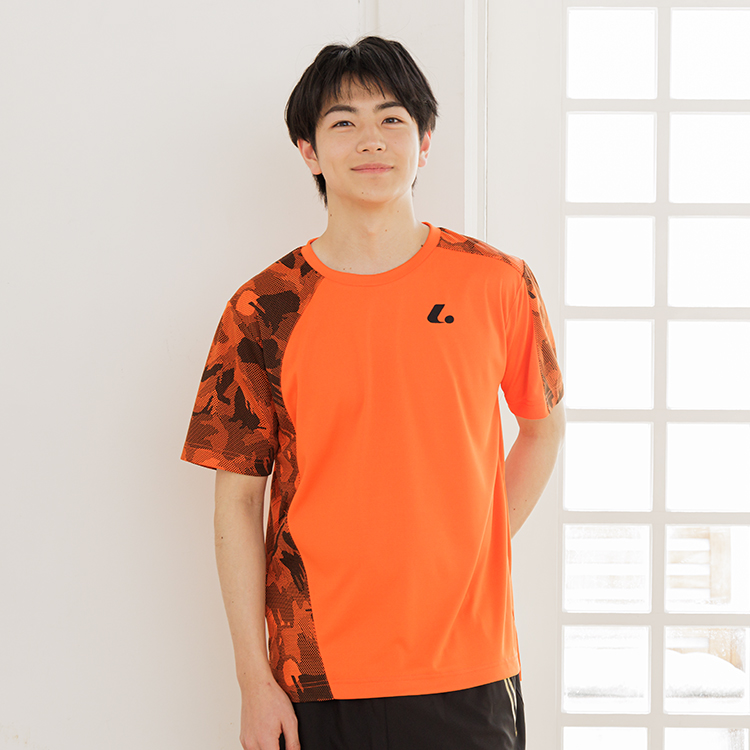 Uni ゲームシャツ(襟なし) XLH331 | ルーセント(LUCENT)