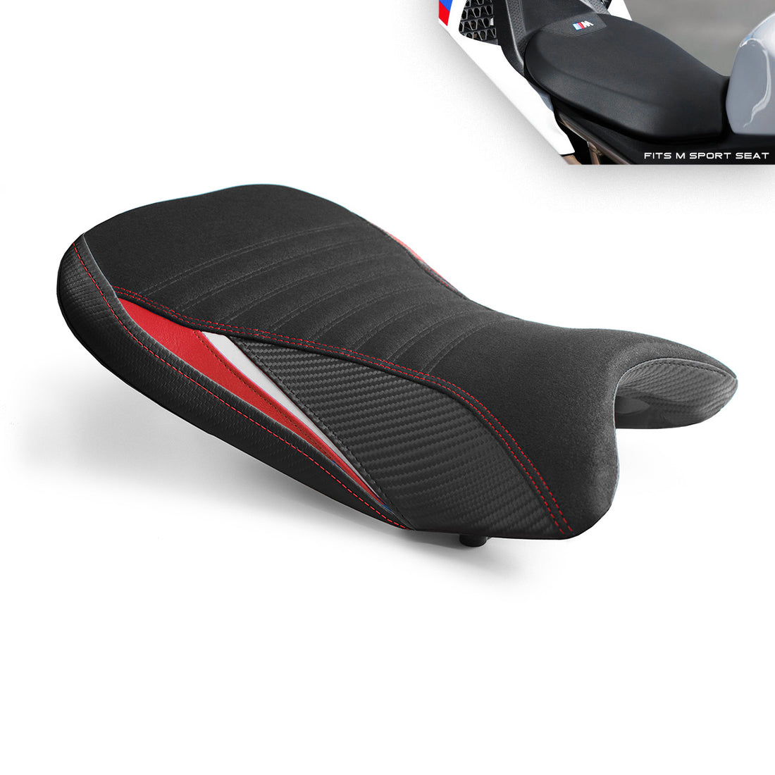 19-24 BMW S1000RR, 21-22 M1000RR Rider Seat Cover, M1000R 23-24