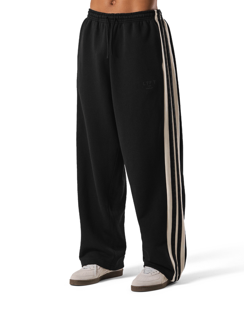 2Line Wide Sweat Pants - Black Special – LÝFT