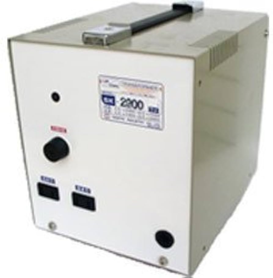 Amazon.co.jp｜日章工業 変圧器 海外 国内 両用タイプ AC200V⇔AC100V