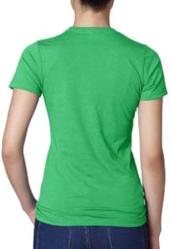 Next Level Ladies CVC T-Shirt - KELLY GREEN - L - (Style # 6610