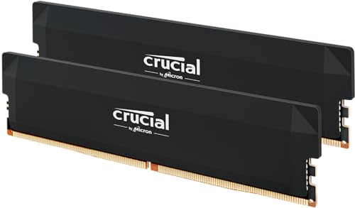 Crucial Kit RAM Pro 32GB DDR5 (2x16GB), CL36 6000MHz, Overclocking
