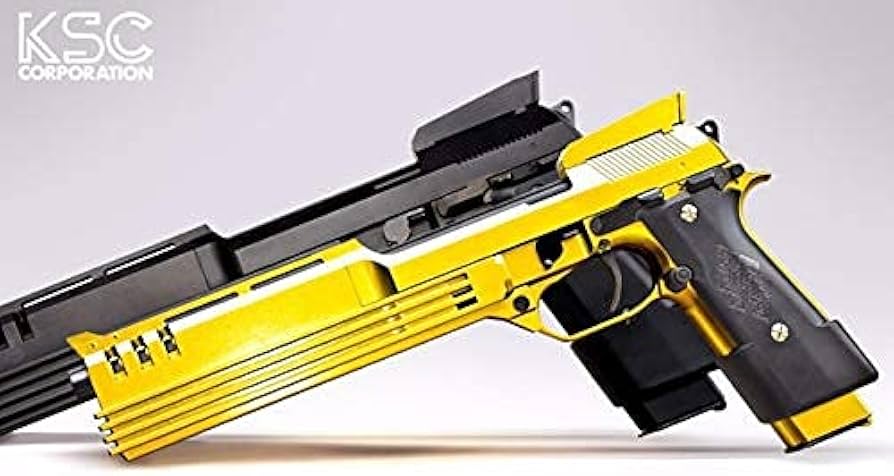 Amazon | KSC AUTO9 ゴールドフレーク 18歳以上ガスブローバック